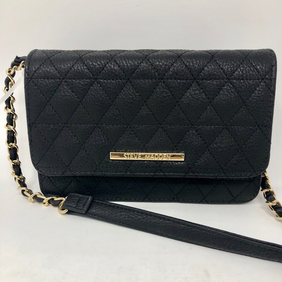 Steve Madden Handbags - Steve Madden Crossbody Quilted Leather Purse